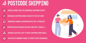 Shipping Rates by Postcode
