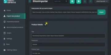 ShionImporter Shein Dropship